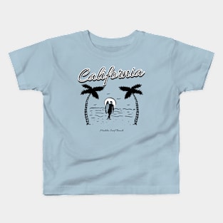 Surfing's the source. Can change your life. Surf time. Kids T-Shirt